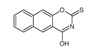 2-sulfanylidenebenzo[g][1,3]benzoxazin-4-one Structure