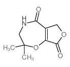 2,2-Dimethyl-3,4-dihydrofuro[3,4-f][1,4]oxazepine-5,8(2H,6H)-dione结构式