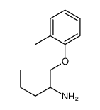 2-Pentanamine,1-(2-methylphenoxy)-(9CI)结构式