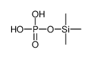 trimethylsilyl dihydrogen phosphate Structure