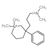 3-(1,1-dimethyl-3-phenyl-2,4,5,6-tetrahydropyridin-3-yl)-N,N-dimethyl-propan-1-amine结构式