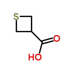thietane-3-carboxylicacid Structure
