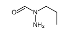 N-n-propyl-N-formylhydrazine Structure