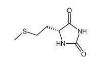 (R)-5-(2-(methylthio)ethyl)imidazolidine-2,4-dione结构式