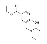 ethyl 3-(diethylaminomethyl)-4-hydroxybenzoate结构式