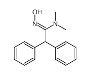 N'-hydroxy-N,N-dimethyl-2,2-diphenylacetimidamide结构式