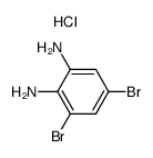 3,5-dibromo-1,2-diaminobenzene dihydrochloride结构式