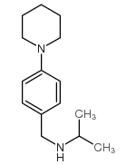 N-(4-PIPERIDIN-1-YLBENZYL)PROPAN-2-AMINE Structure