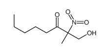 1-hydroxy-2-methyl-2-nitrooctan-3-one结构式