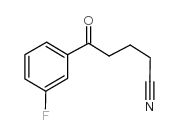 5-(3-FLUOROPHENYL)-5-OXOVALERONITRILE结构式