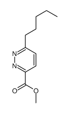 methyl 6-pentylpyridazine-3-carboxylate Structure