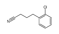 4-(2-chloro-phenyl)-butyronitrile结构式