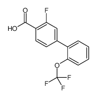 2-fluoro-4-[2-(trifluoromethoxy)phenyl]benzoic acid图片