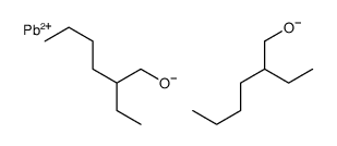 lead bis(2-ethylhexanolate) Structure