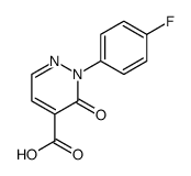 2-(4-氟苯基)-3-氧代-2,3-二氢哒嗪-4-羧酸图片