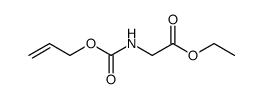 N-Alloc-Gly-OEt结构式