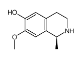 (s)-7-methoxy-1-methyl-1,2,3,4-tetrahydro-isoquinolin-6-ol picture