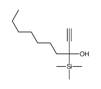 3-trimethylsilyldec-1-yn-3-ol结构式