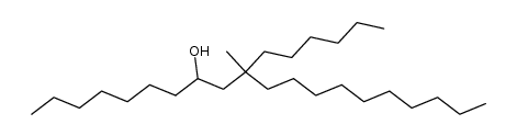 10-hexyl-10-methyl-eicosan-8-ol Structure