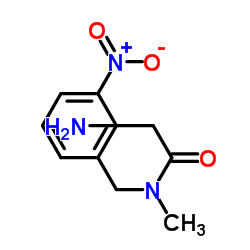 N-Methyl-N-(3-nitrobenzyl)glycinamide Structure