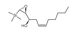 (R,Z)-1-((2S,3S)-3-(trimethylsilyl)oxiran-2-yl)non-3-en-1-ol结构式