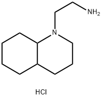2-(decahydroquinolin-1-yl)ethan-1-amine dihydrochloride Structure