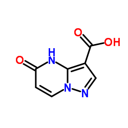 5-氧代-4,5-二氢吡唑并[1,5-a]嘧啶-3-羧酸结构式