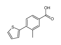 3-methyl-4-thiophen-2-ylbenzoic acid Structure