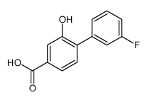 4-(3-fluorophenyl)-3-hydroxybenzoic acid Structure