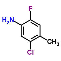 5-Chloro-2-fluoro-4-Methyl-phenylamine structure