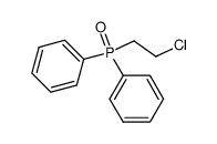 diphenyl(β-chloroethyl)phosphine oxide结构式