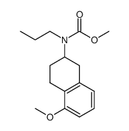 N-(methoxycarbonyl)-N-propyl-5-methoxy-2-aminotetralin Structure