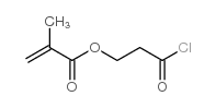 2-Chloroformylethyl methacrylate structure