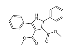 dimethyl 2,5-diphenyl-1H-pyrrole-3,4-dicarboxylate Structure