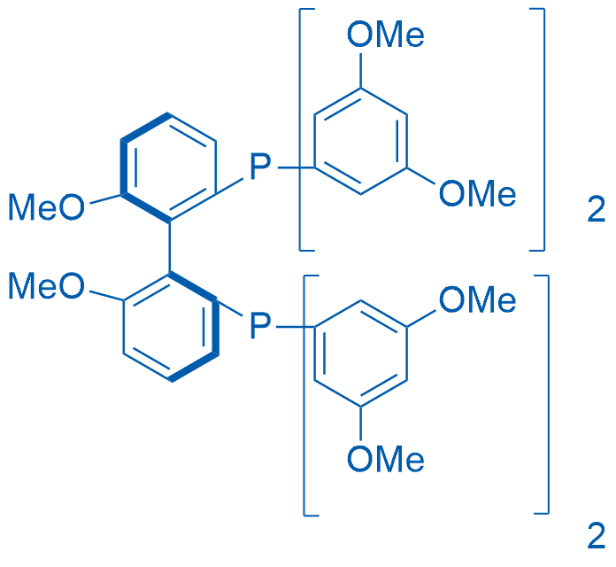 (S)-2,2'-双[二(3,5-二甲氧基苯基)膦基]-6,6'-二甲氧基-1,1'-联苯图片