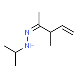 3-Methyl-4-penten-2-one isopropyl hydrazone structure