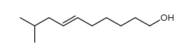 9-methyl-6-decen-1-ol结构式