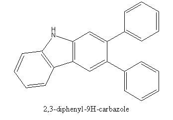 2,3-diphenyl-9H-carbazole Structure