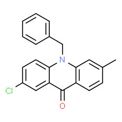 9(10H)-Acridinone,2-chloro-6-methyl-10-(phenylmethyl)- picture