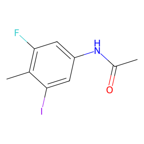 N-(3-fluoro-5-iodo-4-methyl-phenyl)acetamide图片