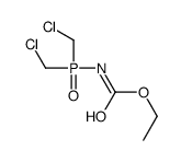 ethyl N-[bis(chloromethyl)phosphoryl]carbamate结构式