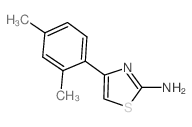 4-(2,4-二甲基苯基)-1,3-噻唑-2-胺图片