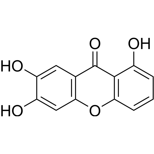 1,6,7-三羟基氧杂蒽酮图片