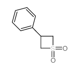 Thietane, 3-phenyl-,1,1-dioxide structure