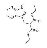 diethyl 2-((1H-pyrrolo[2,3-b]pyridin-3-yl)methyl)malonate picture