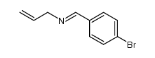 N-(p-Brombenzyliden)-allylamin Structure