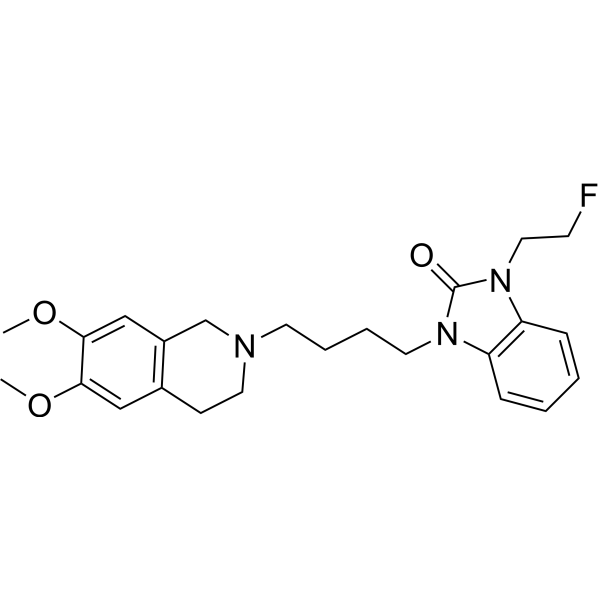 Sigma-2 Radioligand 1结构式