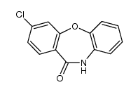 3-chloro-10H-dibenzo[b,f][1,4]oxazepin-11-one结构式