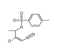 (Z,3S)-1-diazonio-3-[(4-methylphenyl)sulfonylamino]but-1-en-2-olate Structure