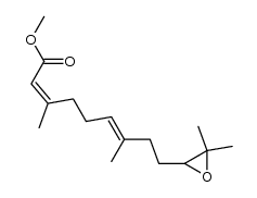 methyl (2Z,6E)-10,11-epoxyfarnesoate picture